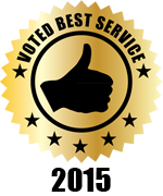 Customer Service Award 2015